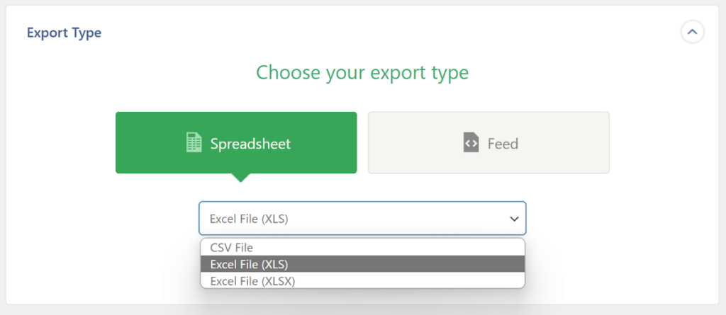 change file format to excel