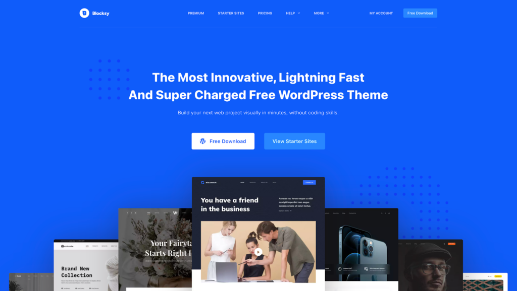 Blocksy WordPress theme