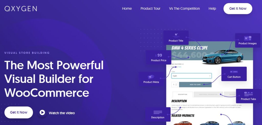 Oxygen WooCommerce Builder