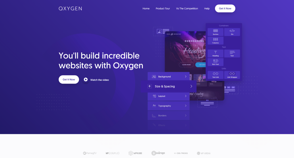 Oxygen builder plugin