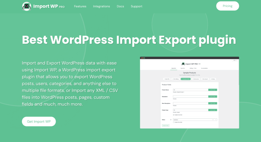 Import WP Plugin