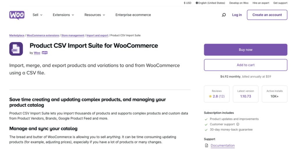 WooCommerce Product CSV Import Suite