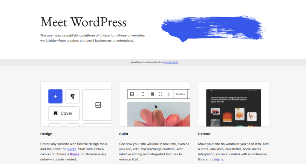 WordPress CMS