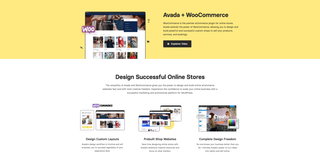 Avada WooCommerce builder