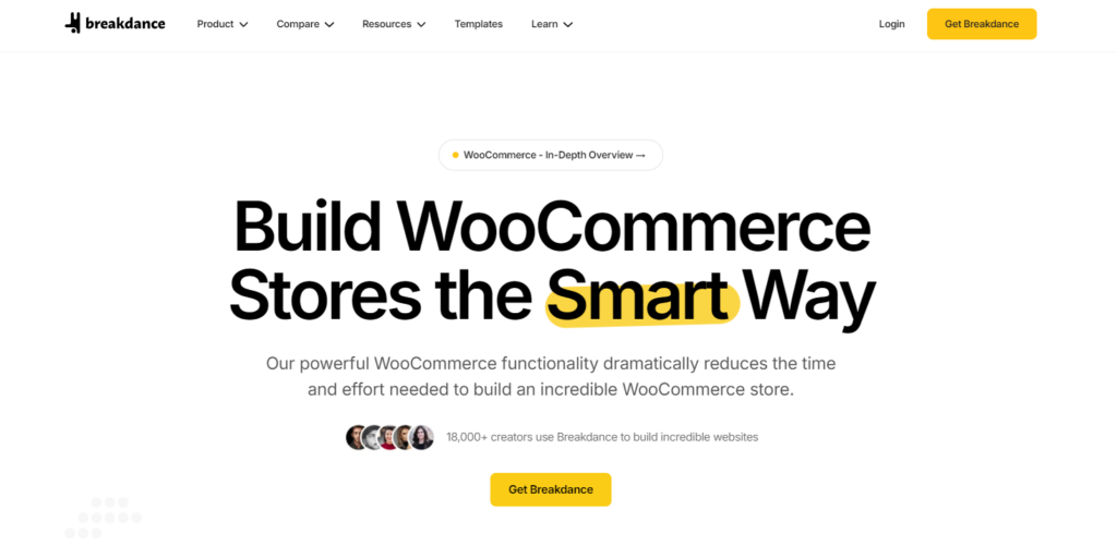 Breakdance WooCommerce