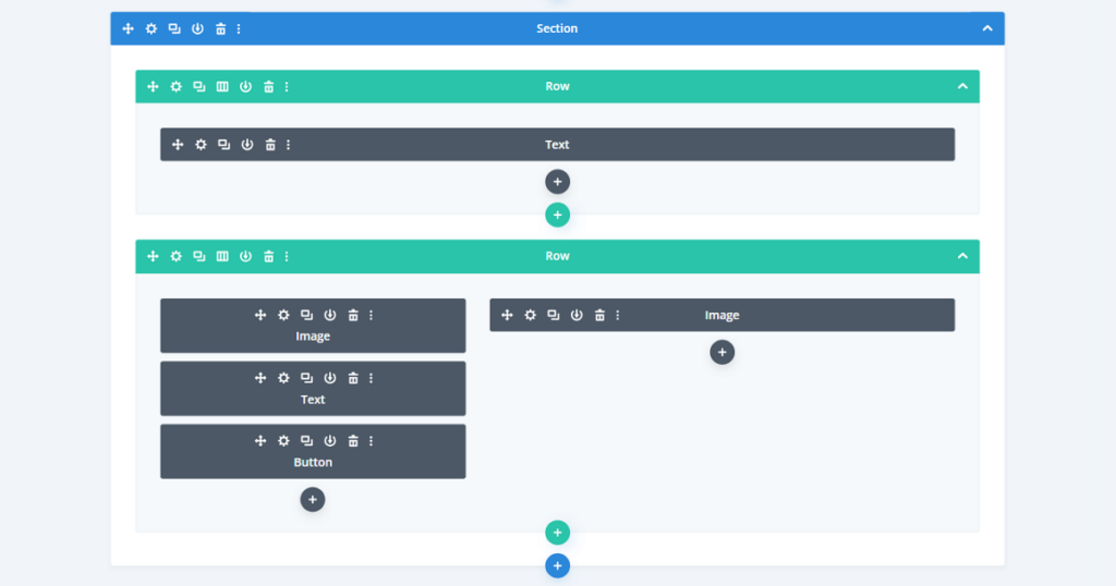 Divi building blocks