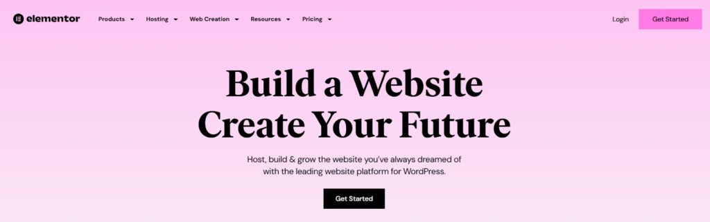 Elementor Build a Website