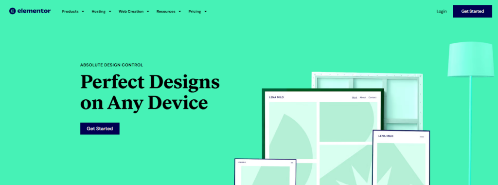 Elementor responsive designs