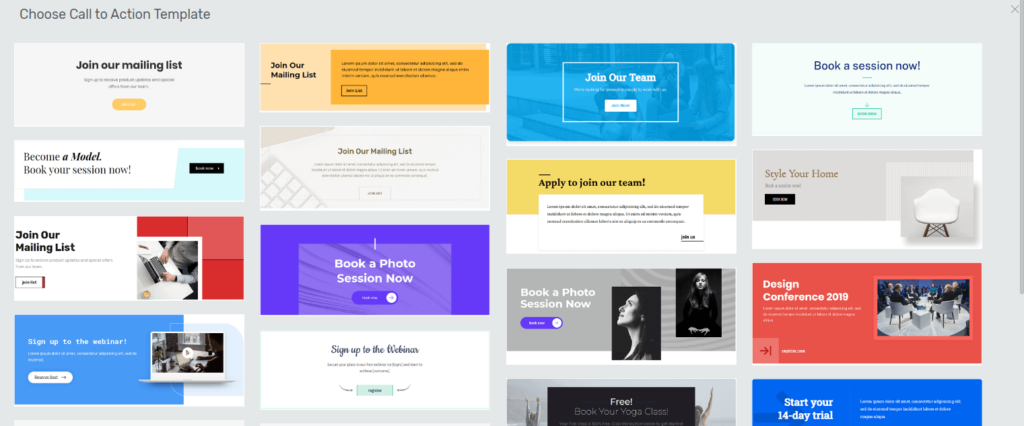 Thrive Architect CTA templates