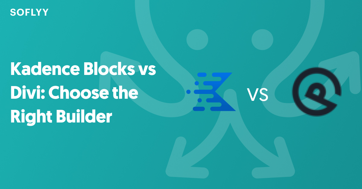 Comparison of Kadence and GeneratePress themes, highlighting key differences in features, performance, and pricing for WordPress users.